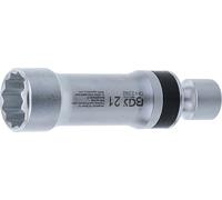 BGS 2392 | Douille articulée à bougie douze pans avec ressort de retenue | 21 mm