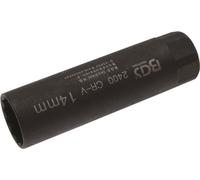 BGS 2400 Douille pour bougie d'allumage, 14 mm, avec ressort de maintien