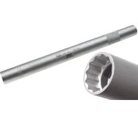 BGS 2405 Douille pour bougie d'allumage, 16 mm, avec ressort de maintien, 10 (3/8), 12 pans