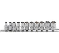 BGS 2433 Jeu de douilles 6,3 (1/4), en POUCE, 11 pcs.