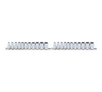 BGS 2433 | Jeu de Douilles, six pans | 6,3 mm (1/4") | en pouces | 11 pièces (Lot de 2)