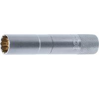 BGS 2446 | Douille de bougie à aimant douze pans, longue | 10 mm (3/8") | 14 mm