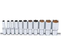 BGS 2756 | Jeu de douilles six pans, longues | 10 mm (3/8") | en pouce | 11 pièces