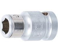 BGS 290 | Adaptateur avec bille de retenue | 12,5 mm (1/2") | six pans intérieurs 10 mm (3/8")