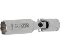 BGS 2985 Douille articulée pour bougie d'allumage, entraînement 10 (3/8), 16 mm