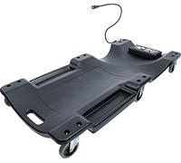 BGS technic KG - Planche à roulettes d'atelier BGS 2996 avec lampe de travail 1030 x 500 mm