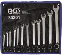 BGS 30301 Jeu de clés mixtes, côté anneau contrecoudé, 6-22 mm, 12 pièces