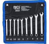 BGS 30551 | Jeu de clés mixtes | 4 - 10 mm | 9 pièces
