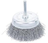 BGS 3076 | Brosse ronde | réception de goupille 6 mm | Ø 75 mm