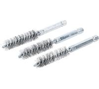 BGS 3078-12-S | Brosse en acier | 12 mm | 6,3 mm (1/4") | 3 pièces