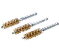 BGS 3078-13-M | Brosse en laiton | 13 mm | 6,3 mm (1/4") | 3 pièces