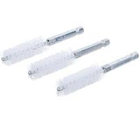 BGS 3078-15-N - Brosse plate Nylon - 15 mm - 6,3 mm (1/4") - 3 pièces