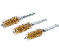 BGS 3078-16-M | Brosse en laiton | 16 mm | 6,3 mm (1/4") | 3 pièces