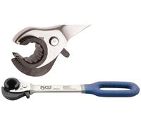 BGS technic BGS Clé à tuyauter à cliquet ouverte 9 mm Quantité:1