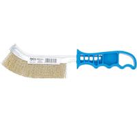 BGS 3172 | Brosse en fil d’acier | laitonnée | 260 mm