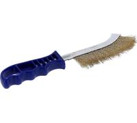 BGS 3172 Brosse métallique, laitonnée, 260 mm