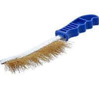 BGS 3173 | Brosse en fil d’acier | laitonnée | 260 mm