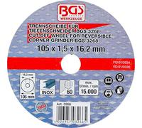 BGS 3266 | Disque à couper pour art. 3268 | Ø 105 x 1,5 x 16,2 mm