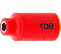 BGS 35868 | Douille pour clé VDE, six pans | 10 mm (3/8") | 6 mm