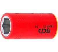 BGS 35873 | Douille pour clé VDE, six pans | 10 mm (3/8") | 13 mm