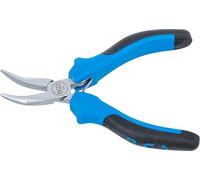 BGS technic Pince becs fins électronique coudée 125 mm BGS Quantité:1