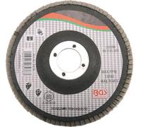BGS 3977 Disque abrasif en éventail, Ø 125 mm, grain 120