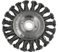 BGS 3985 Brosse à disques / brosses circulaires torsadées, 115 mm de diamètre