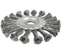 BGS 3986 Brosse à disques / brosses circulaires torsadées, 125 mm de diamètre