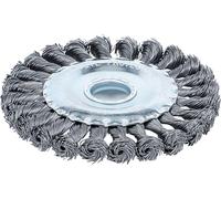 BGS technic Brosse plate ronde tressée Ø 125 mm – Quantité: 1