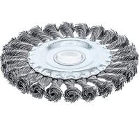 BGS 3986 - Brosse plate - brosse ronde tressée - Ø 125 mm