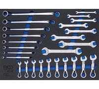 BGS 4016 | Insert de servante d'atelier 3/3 : Clés mixtes, clés polygonale double, clés mixtes à cliquet | 26 pièces