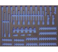 BGS 4017-5 3/3 Garniture pour servante d'atelier pour embouts / jeux d'embouts, vide