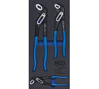 BGS 4022 1/3 Garniture pour servante d'atelier : pinces pour pompes à eau, 3 pcs.