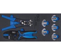 BGS 4029 1/3 Garniture pour servante d'atelier : pinces à sertir & à dénuder, 12 pcs.