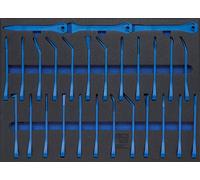 BGS 4033 | Insert de servante d'atelier 3/3 : Jeu de coins nylon pour garnitures et grattoirs | 27 pièces