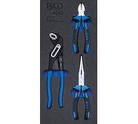 BGS 4042 | Insert de servante d'atelier 1/3 : Jeu de pinces | 3 pièces