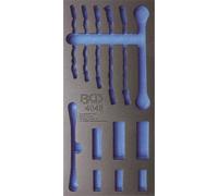 BGS 4048-1 1/3 garniture pour servante d'atelier, vide pour : Clés mixtes ouvertes et 10 (3/8) inserts spéciaux