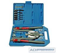 BGS 405 - Pince à Riveteuse Kit Professionnel,Manches Longues,3,2 -6,4mm,Avec