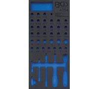 BGS 4054-1 1/3 Insert pour servante d'atelier, vide pour : Jeu de clés à douille 6,3 (1/4), 40 pcs.