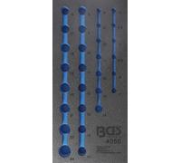 BGS 4056-1 1/3 Coffret pour servante d'atelier, vide pour : Douilles 6,3 (1/4) et 12,5 (1/2), 12 pans