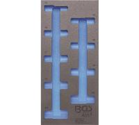 BGS 4057-1 1/3 Coffret pour servante d'atelier, vide pour : Douilles 12,5 (1/2), 6 pans, profondes, 10-24 mm