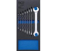 BGS technic Bandeja para carro 1/3: Juego de llaves fijas dobles 6 - 22 mm 8 piezas BGS Quantité:1