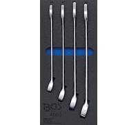 BGS 4083 | Insert de servante d'atelier 1/3 : Jeu de clés mixtes | 24-32 mm | 4 pièces