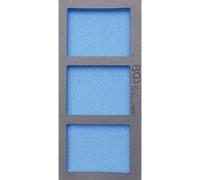 BGS 4091 1/3 Garniture pour servante d'atelier : Garniture vide avec 3 compartiments de rangement