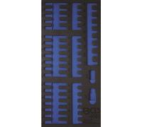 BGS 4093-1 1/3 Insert pour servante d'atelier, vide pour : Jeu d'embouts combinés, 49 pcs.