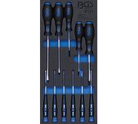 BGS 4131 - Insert de servante d’atelier 1/3 : Jeu de tournevis - 11 pièces