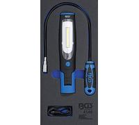 BGS technic KG Insert de servante d'atelier 1/3 – Lampe à main et lampe magnétique, 3 pièces