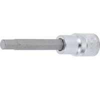 BGS 4268 Douille à embout, 12,5 (1/2), 6 pans creux, 100 mm de long, 9 mm