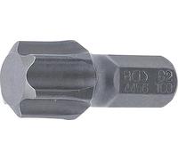 BGS technic KG Embout 4456 T60 profil T (Torx) 30 mm entraînement 8 mm (5/16) sans alésage