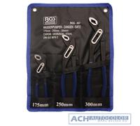 BGS 457 - Ensemble De Pinces À Eau, DIN 5231, 3-Pièces 175-240-300 Mm NEUF + Sac